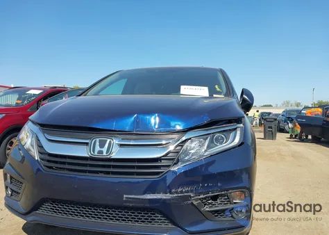 2018 Honda Odyssey Ex-L из США, поврежденный, VIN 5FNRL6H75JB006883